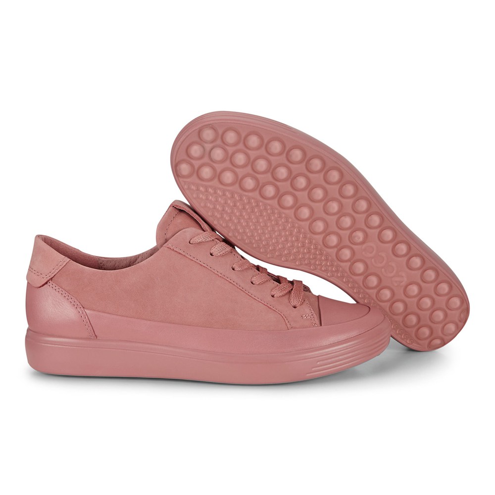 ECCO Womens Sneakers Pink - Soft 7 - RGE-384620